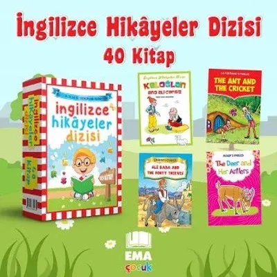 EMA ÇOCUK - İNGİLİZCE HİKAYE SERİSİ 4 ve 5. SINIF 40 KİTAP