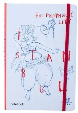 SCRIKSS NOTELOOK DEFTER İSTANBUL DANSÖZ A6 ÇİZGİLİ
