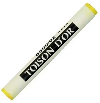 KOHINOOR DRY CHALK ROUND 9-75 8500 CHROME YELLOW