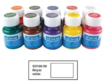 SÜDOR AKRİLİK BOYA 25 ML BEYAZ SD100-09