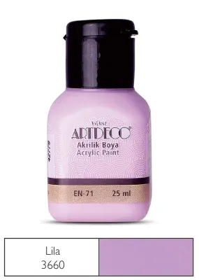 ARTDECO AKRİLİK BOYA 25 ML LİLA Y-070A-3660
