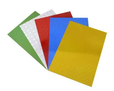 LİNO HOLOGRAMLI KARTON 50x70 5 RENK 10LU 2709JQ