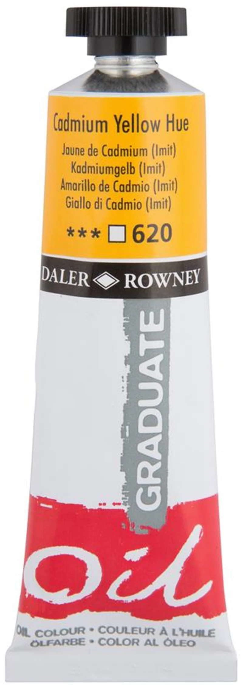 DALER ROWNEY YAĞLI BOYA GRADUATE GRAD SERİSİ 38 ML CAD.YELLOW HUE 117038620