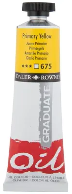 DALER ROWNEY YAĞLI BOYA GRADUATE GRAD SERİSİ 38 ML PRIMARY YELLOW 117038675