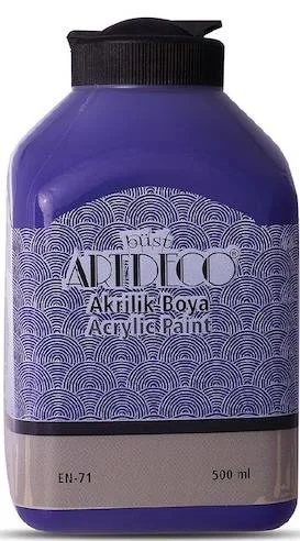 ARTDECO AKRİLİK BOYA 500 ML KOYU MOR Y-070L-3048