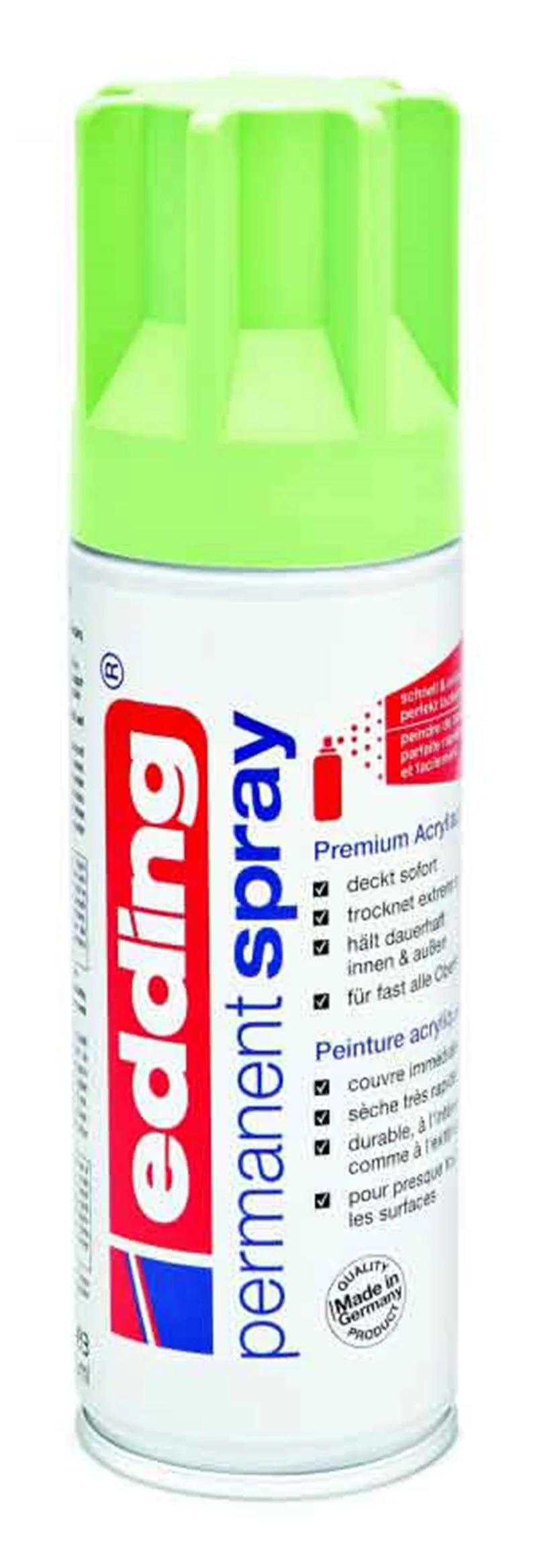 EDDING PERMANENT AKRİLİK SPREY BOYA E-5200 PASTEL GREEN 917