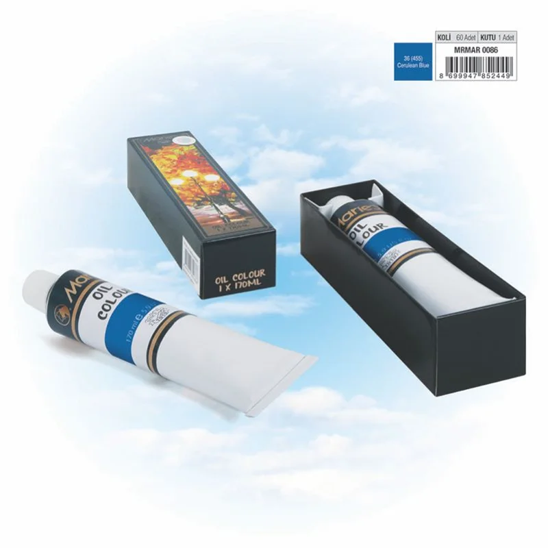MARIES YAĞLI BOYA 170 ML E1385-36*455 CERULEAN BLUE