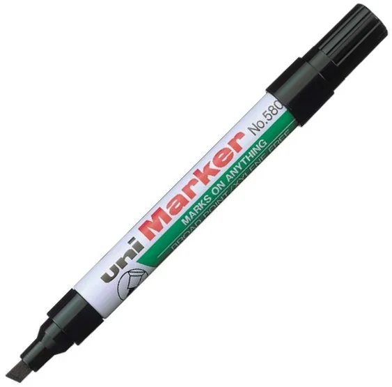 UNİ KOLİ MARKÖRÜ 1-5 NO.580B SİYAH