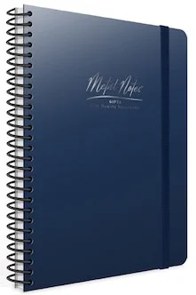 GIPTA DEFTER METAL NOTES A4 SPİRALLİ PP KAPAK 80 YP. ÇİZGİLİ 4469