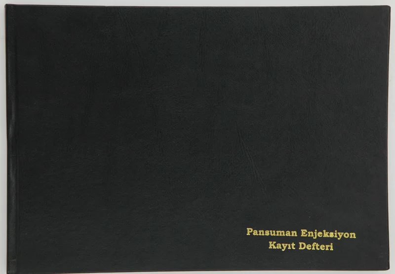 DİLMAN PANSUMAN ENJEKSİYON KAYIT DEFTERİ 22.5x32 96 YP YATAY 5356