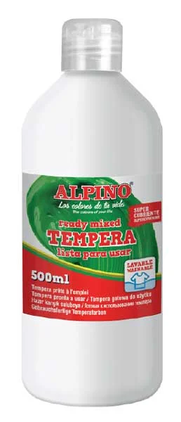 ALPINO SULUBOYA 500ML TEMPERA BEYAZ DM-030170