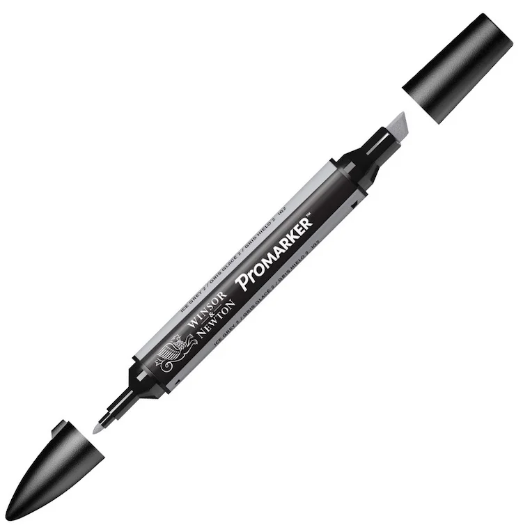 W&amp;N PROMARKER KALEM ICE GREY 2 182 (IG2) WN-0203182
