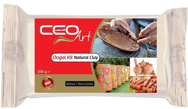 PASİF CEOART KİL DOĞAL KAHVE 250 GR. CEO-DK0002