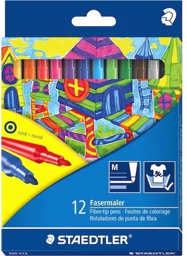 STAEDTLER KEÇELİ KALEM NORIS CLUP 1.0 12 Lİ 325 C12