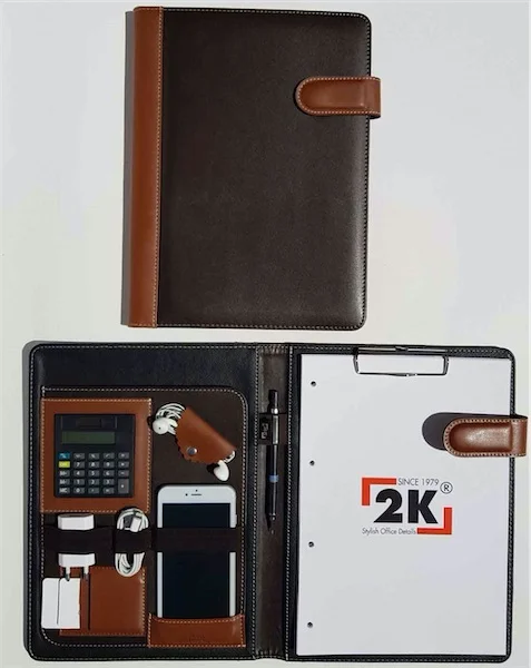2K SEKRETERLİK A4 SUNİ DERİ GARNİLİ TEL.KILIFLI 7001