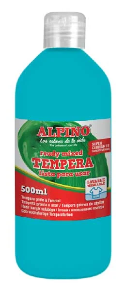 ALPINO SULUBOYA 500ML TEMPERA AÇIK MAVİ DM-030180