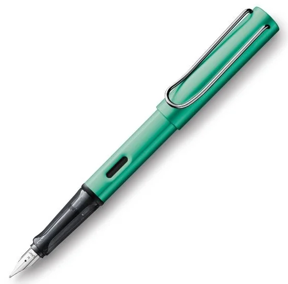 LAMY DOLMA KALEM AL-STAR ALÜMİNYUM MAVİ-YEŞİL M UÇ 32-M