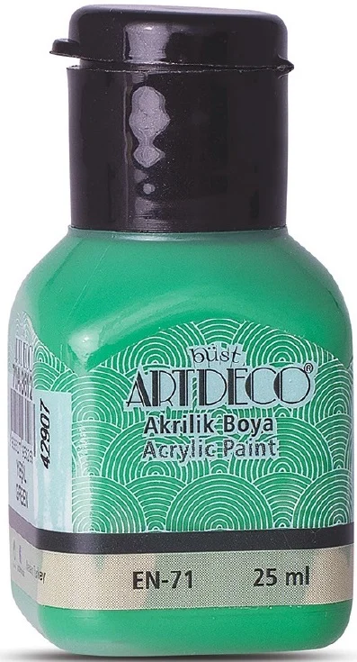 ARTDECO AKRİLİK BOYA 25 ML YEŞİL Y-070A-3612