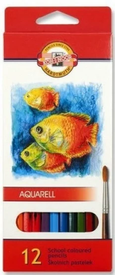 KOHINOOR SET AQUAREL COLOURED KALEM 3716 12 FRU