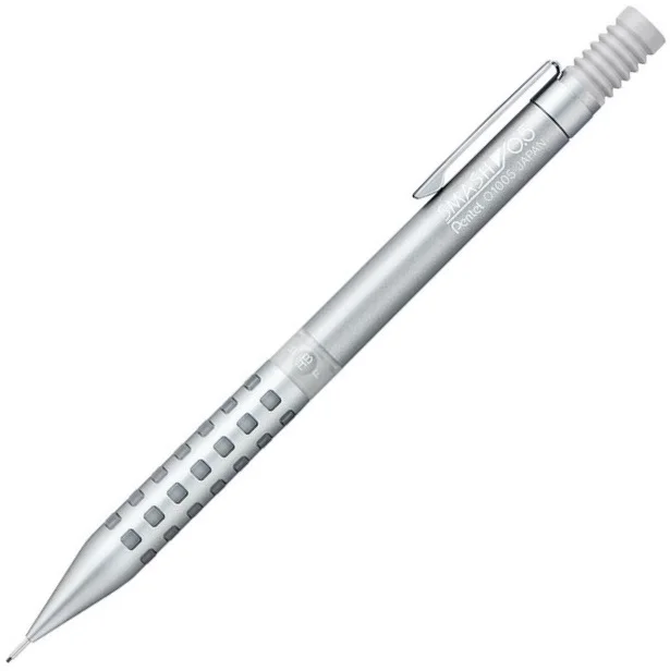 PASİF PENTEL VERSATİL KALEM TEKNİK ÇİZİM Q1005 0.5 METALİK GRİ Q1005-PL7