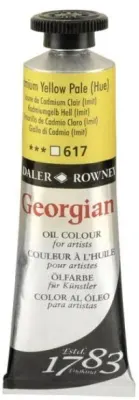 DALER ROWNEY YAĞLI BOYA GEORGIAN GOC SERİSİ 38 ML C.YELLOW PALE HU 111014617