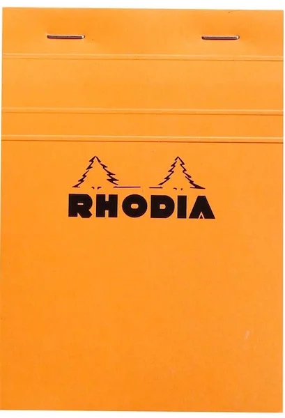 RHODIA BLOKNOT BASIC DİKİŞLİ A6 80 GR 80 YP KARELİ TURUNCU RB13200