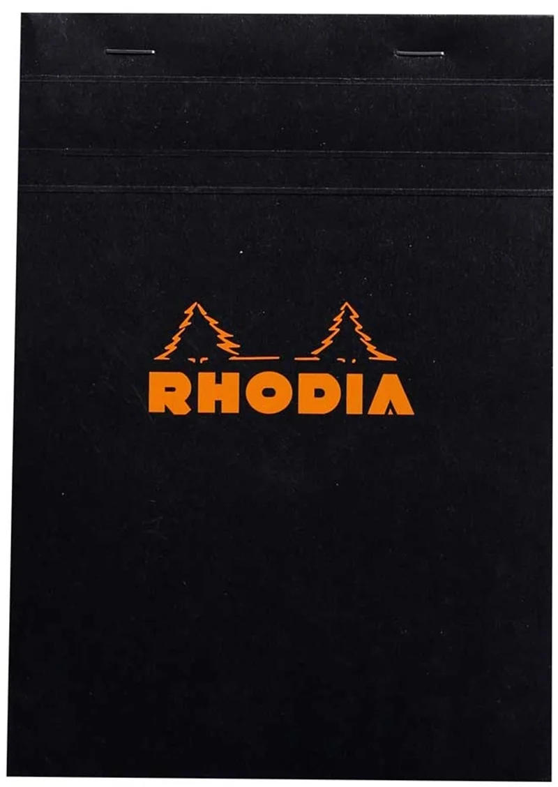 RHODIA BLOKNOT BASIC DİKİŞLİ A5 80 GR 80 YP KARELİ SİYAH RT162009