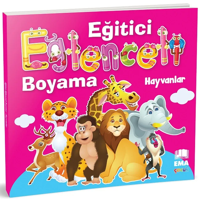BICIRIK - EĞİTİCİ EĞLENCELİ BOYAMA HAYVANLAR