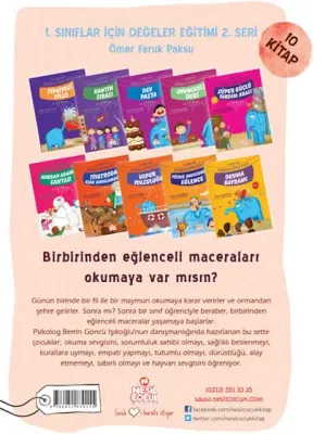 NESİL ÇOCUK - DEĞERLER EĞİTİMİ SETİ-2 1. SINIF