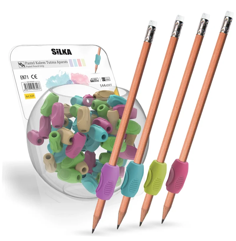SİLKA KALEM TUTMA APARATI 4 RENK 72 Lİ ART.25P
