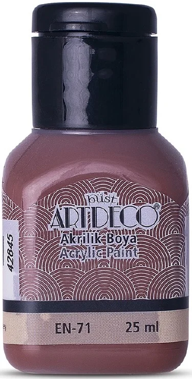ARTDECO AKRİLİK BOYA 25 ML KAHVERENGİ Y-070A-3615