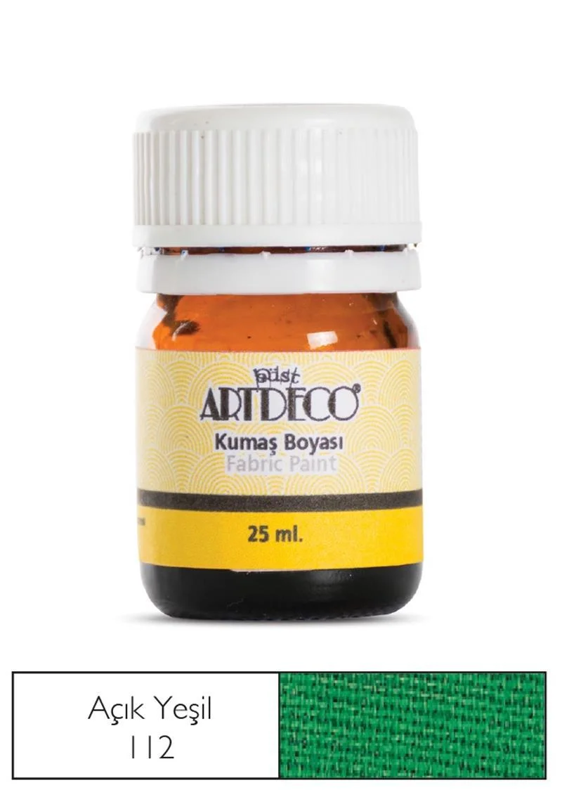 ARTDECO KUMAŞ BOYASI 25 ML AÇIK YEŞİL Y-010A-112