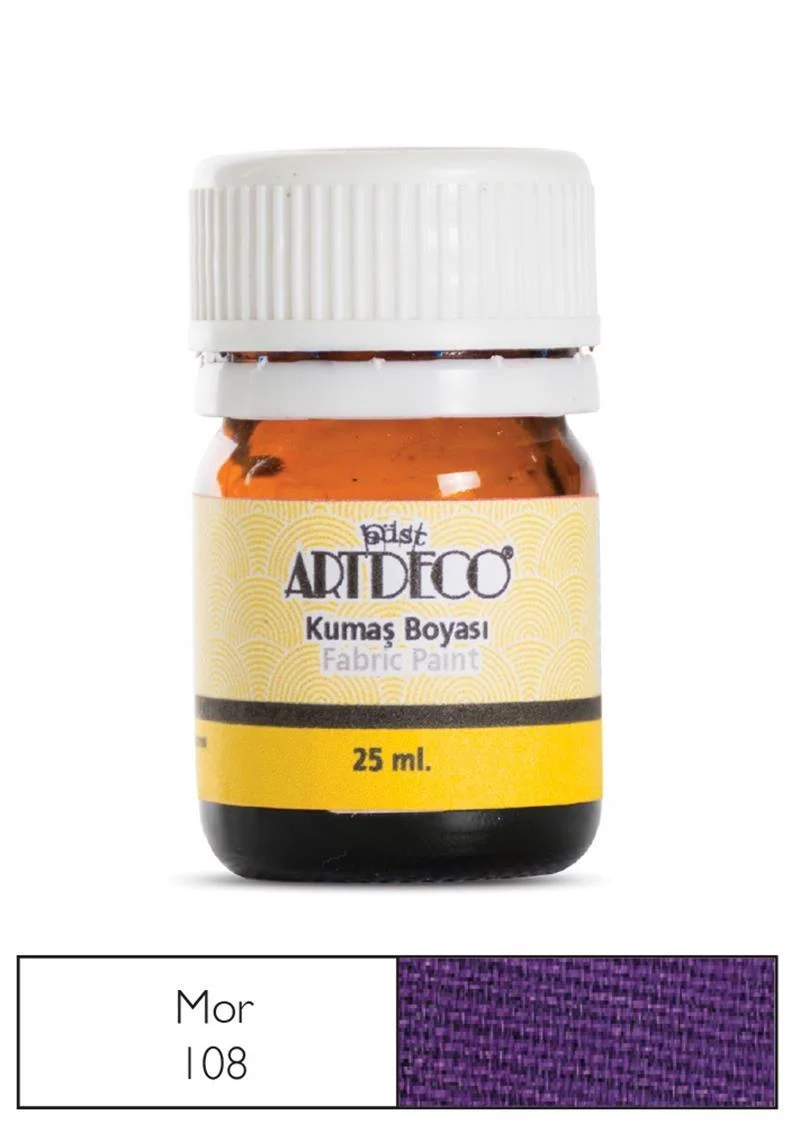 ARTDECO KUMAŞ BOYASI 25 ML MOR Y-010A-108