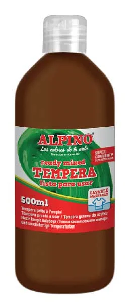 ALPINO SULUBOYA 500ML TEMPERA KAHVERENGİ DM-030177