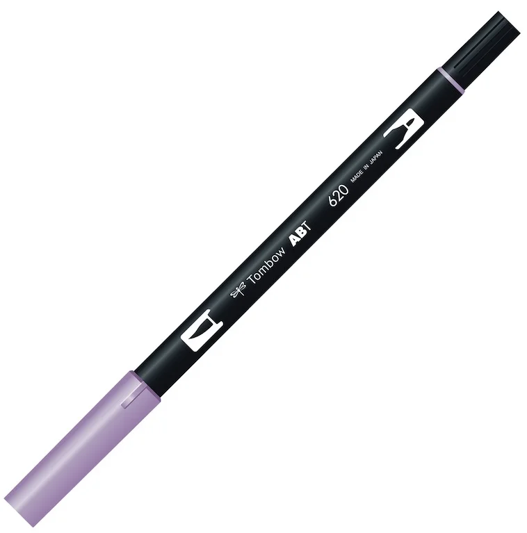TOMBOW AB-T DUAL BRUSH PEN GRAFİK KALEMİ LILAC (620) T-AB-T 620