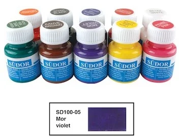 SÜDOR AKRİLİK BOYA 25 ML MOR SD100-05
