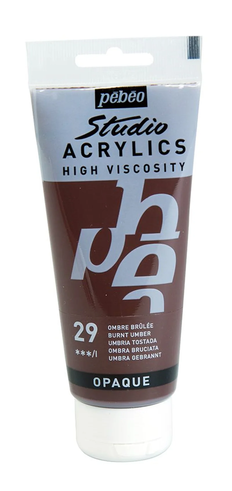 PEBEO AKRİLİK BOYA STUDIO 100 ML 831*29 BURNT UMBER