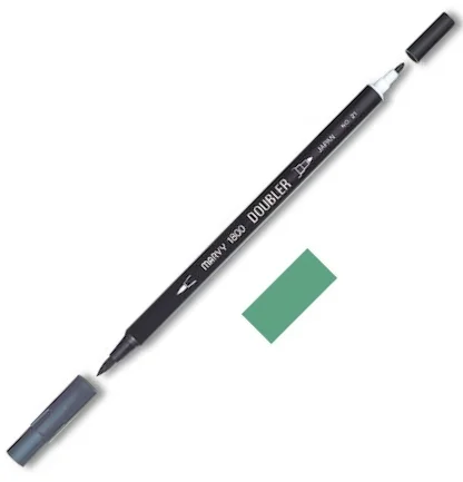 MARVY FIRÇA KALEM BRUSH PEN ÇİFT UÇLU 1800-032 LAUREL GREEN
