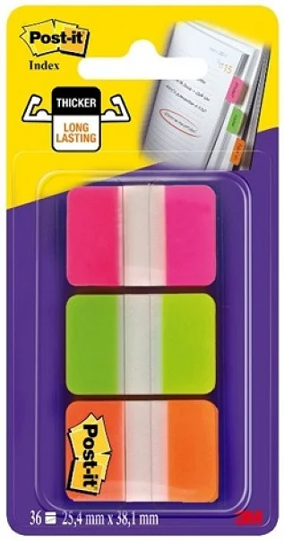 POST-IT INDEX SERT SEPARATÖR 3 RENK x 22 ADET 686-PGO 520700447200