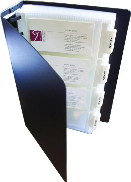 SERVE KARTVİZİT ALBÜMÜ 360 ŞÖVALYE SİYAHI SV-6036-SYH