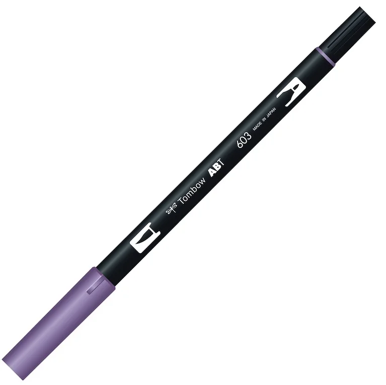 TOMBOW AB-T DUAL BRUSH PEN GRAFİK KALEMİ PERIWINKLE (603) T-AB-T 603