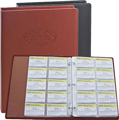 KEJEA KARTVİZİTLİK DERİ KAHVE 400LÜ K-174 15307271