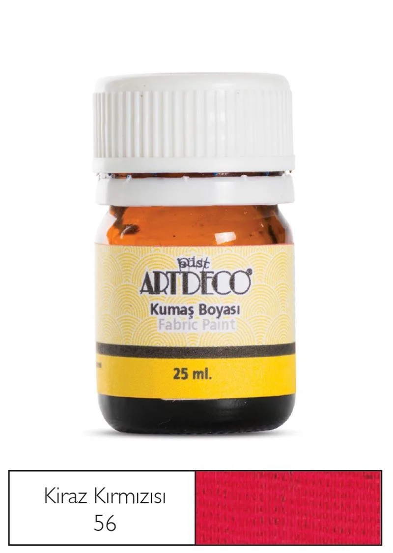 ARTDECO KUMAŞ BOYASI 25 ML KİRAZ KIRMIZISI Y-010A-56