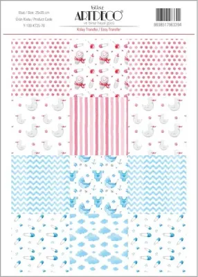 ARTDECO KOLAY TRANSFER 25x35 CM NO:76 Y-100-KT25-76