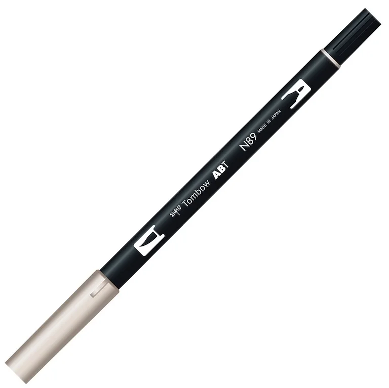 TOMBOW AB-T DUAL BRUSH PEN GRAFİK KALEMİ WARM GRAY 1 (N89) T-AB-T N89
