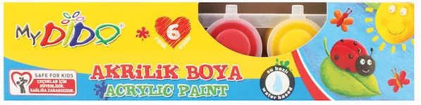 SÜDOR MYDİDO AKRİLİK BOYA SET 6x22 ML MY11