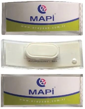 MAPİ İSİMLİK MIKNATISLI ŞEFFAF DİKD. 71x26 5011030