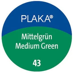 PELİKAN PLAKA BOYASI 50ML 43 MEDİUM GREEN 101147