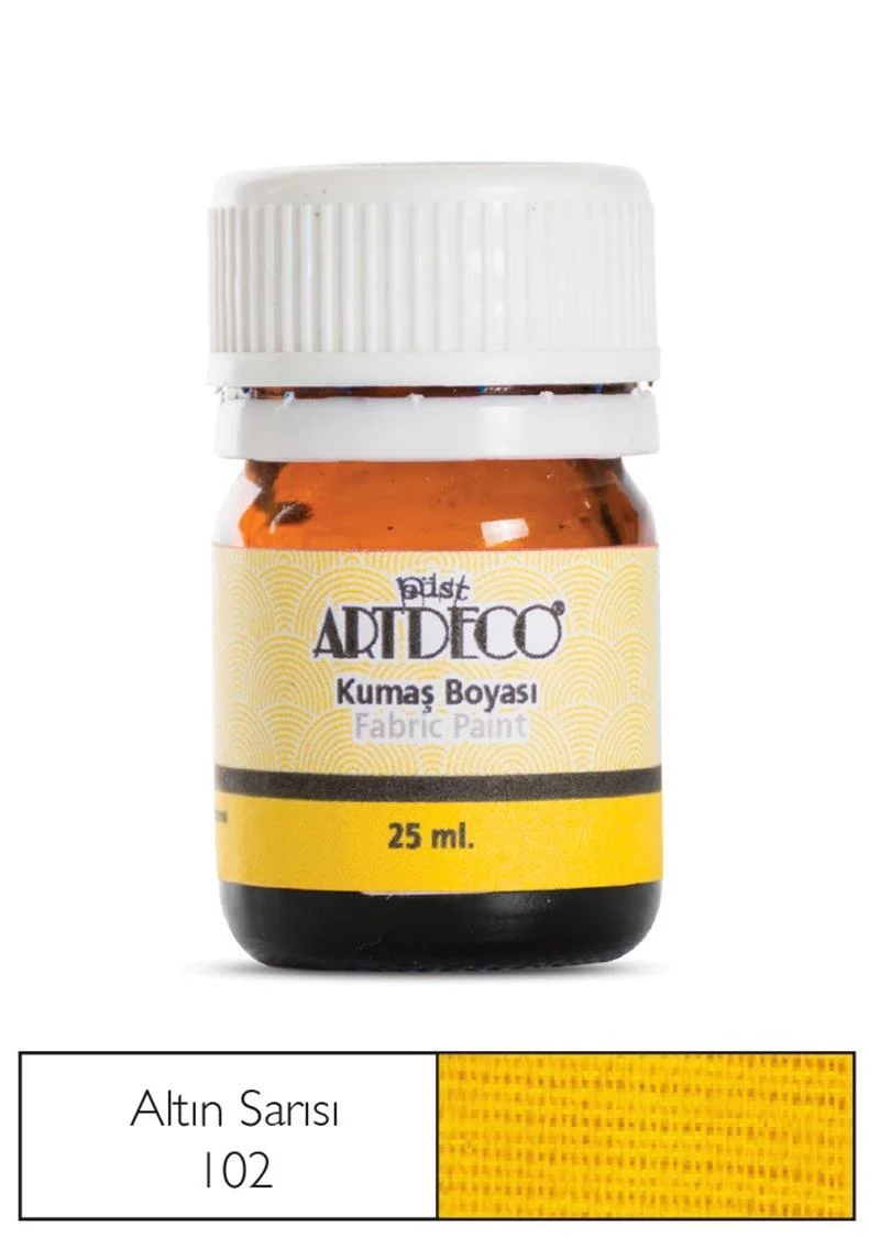 ARTDECO KUMAŞ BOYASI 25 ML ALTIN SARISI Y-010A-102