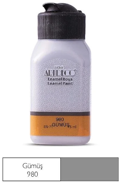 ARTDECO ENAMEL BOYA 75 ML GÜMÜŞ Y-130I-980
